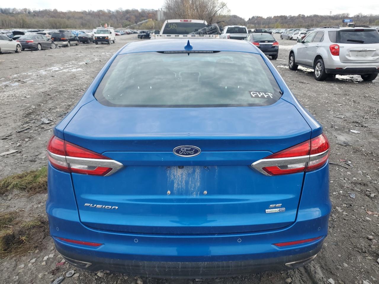 2020 Ford Fusion Se VIN: 3FA6P0T91LR129634 Lot: 80556244