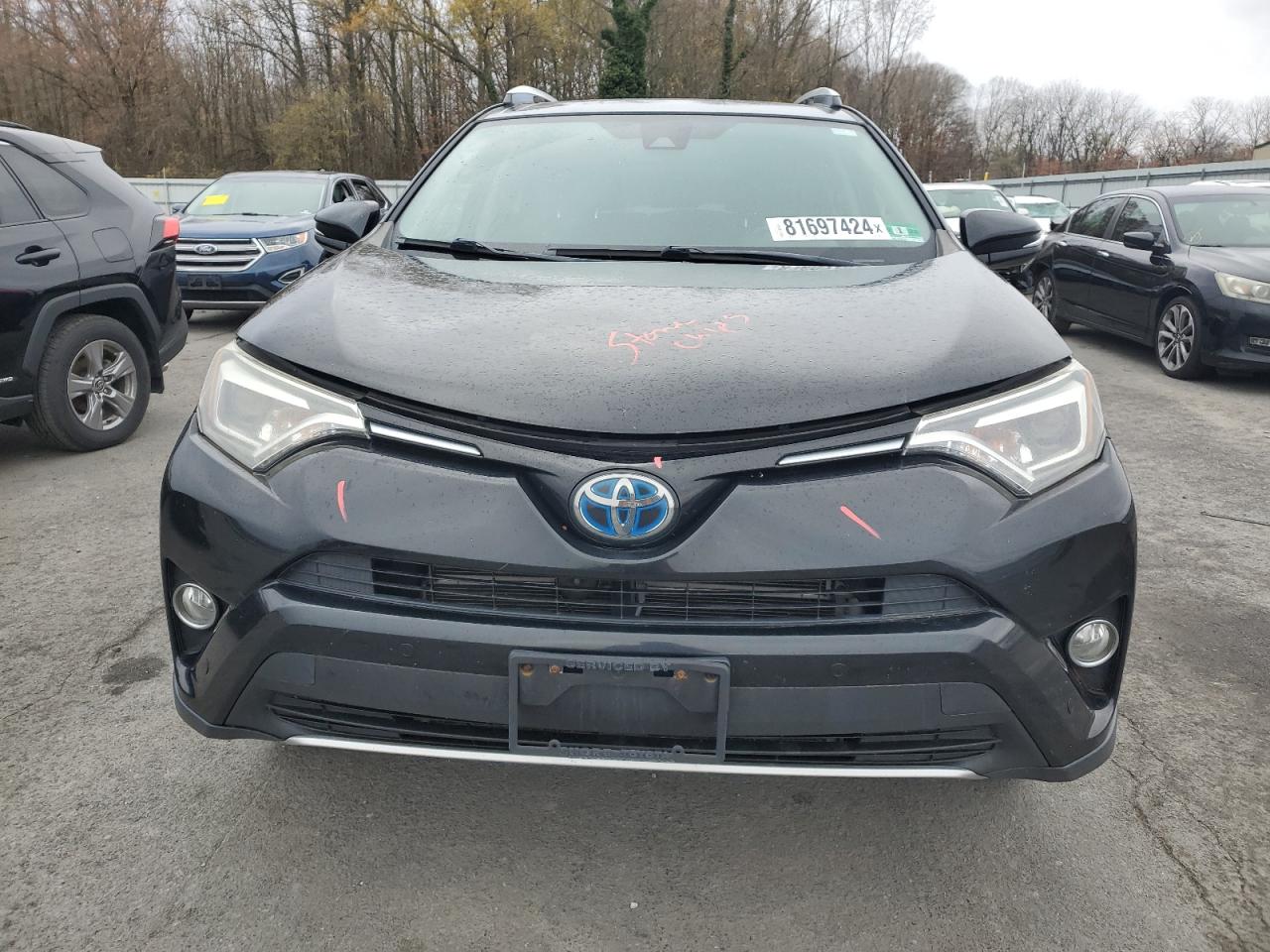 2016 Toyota Rav4 Hv Limited VIN: JTMDJREV6GD000837 Lot: 81697424