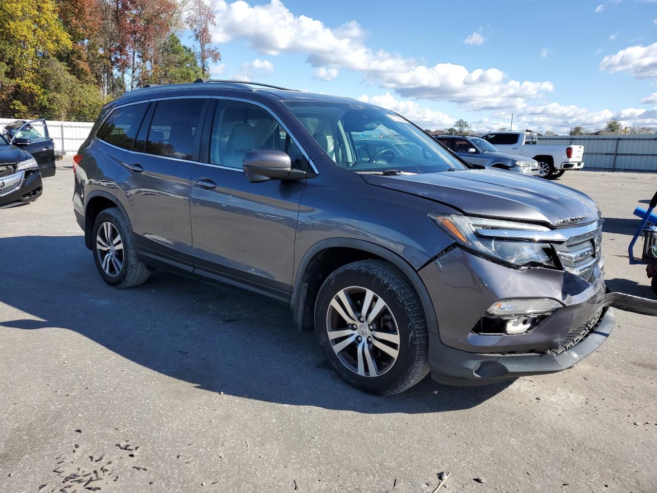 2018 Honda Pilot Exl VIN: 5FNYF6H67JB022710 Lot: 81505854