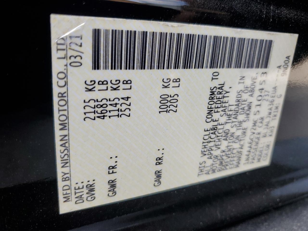 2021 Nissan Maxima - Image 15