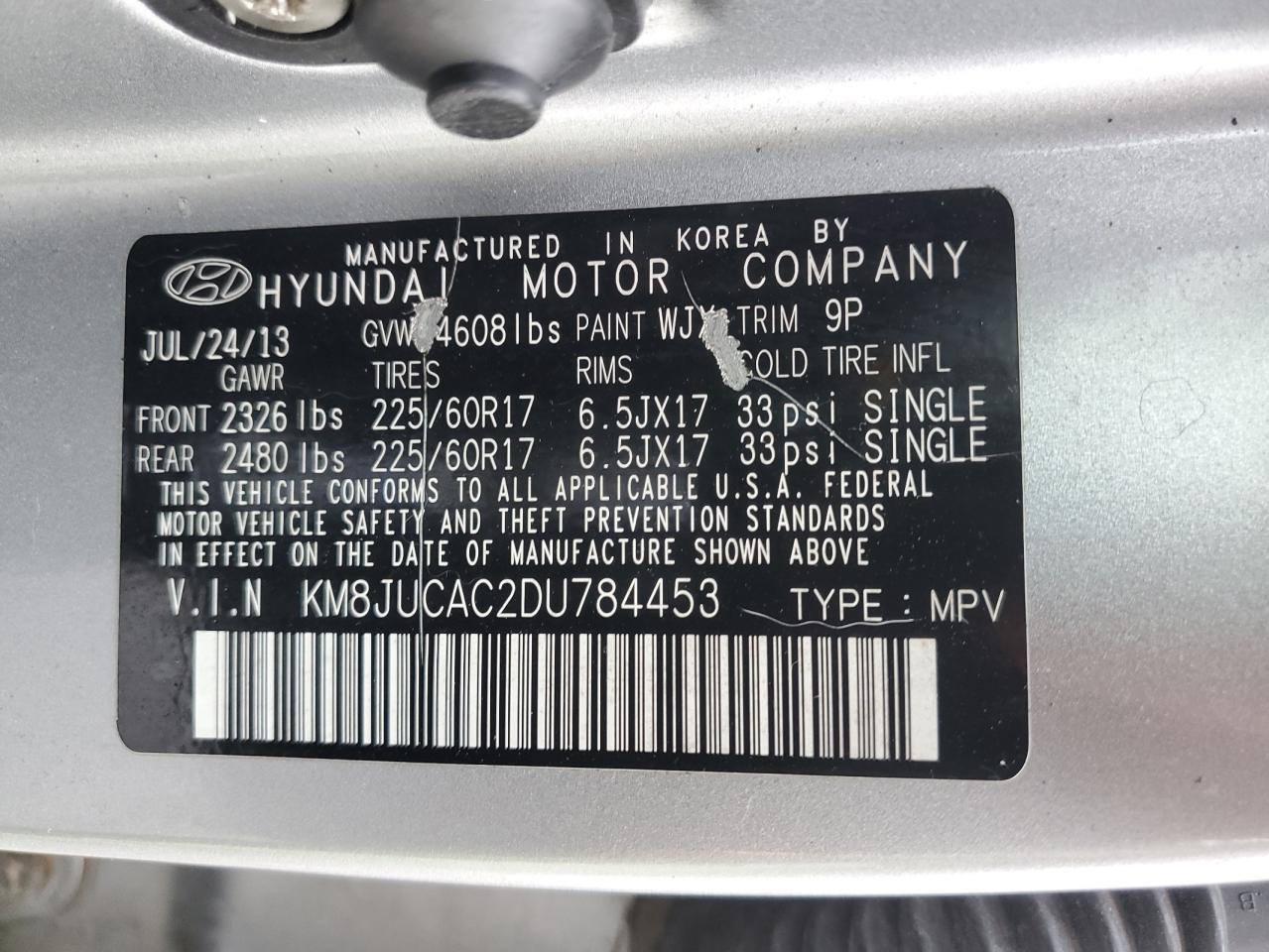2013 Hyundai Tucson - Image 13