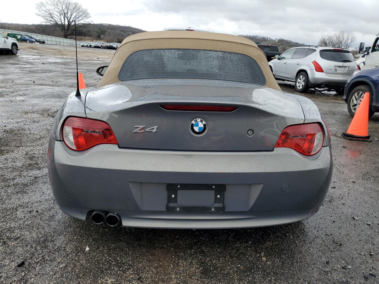 2007 BMW Z4 3.0 VIN: 4USBU33517LW70648 Lot: 80482794