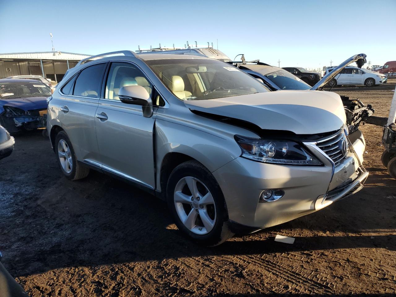 VIN 2T2BK1BAXFC320385 2015 LEXUS RX350 no.4