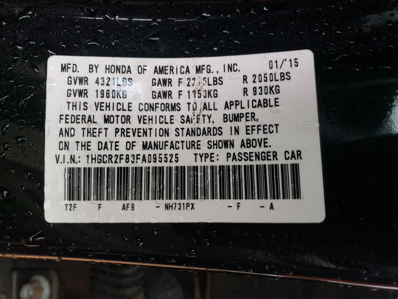 2015 Honda Accord - Image 14
