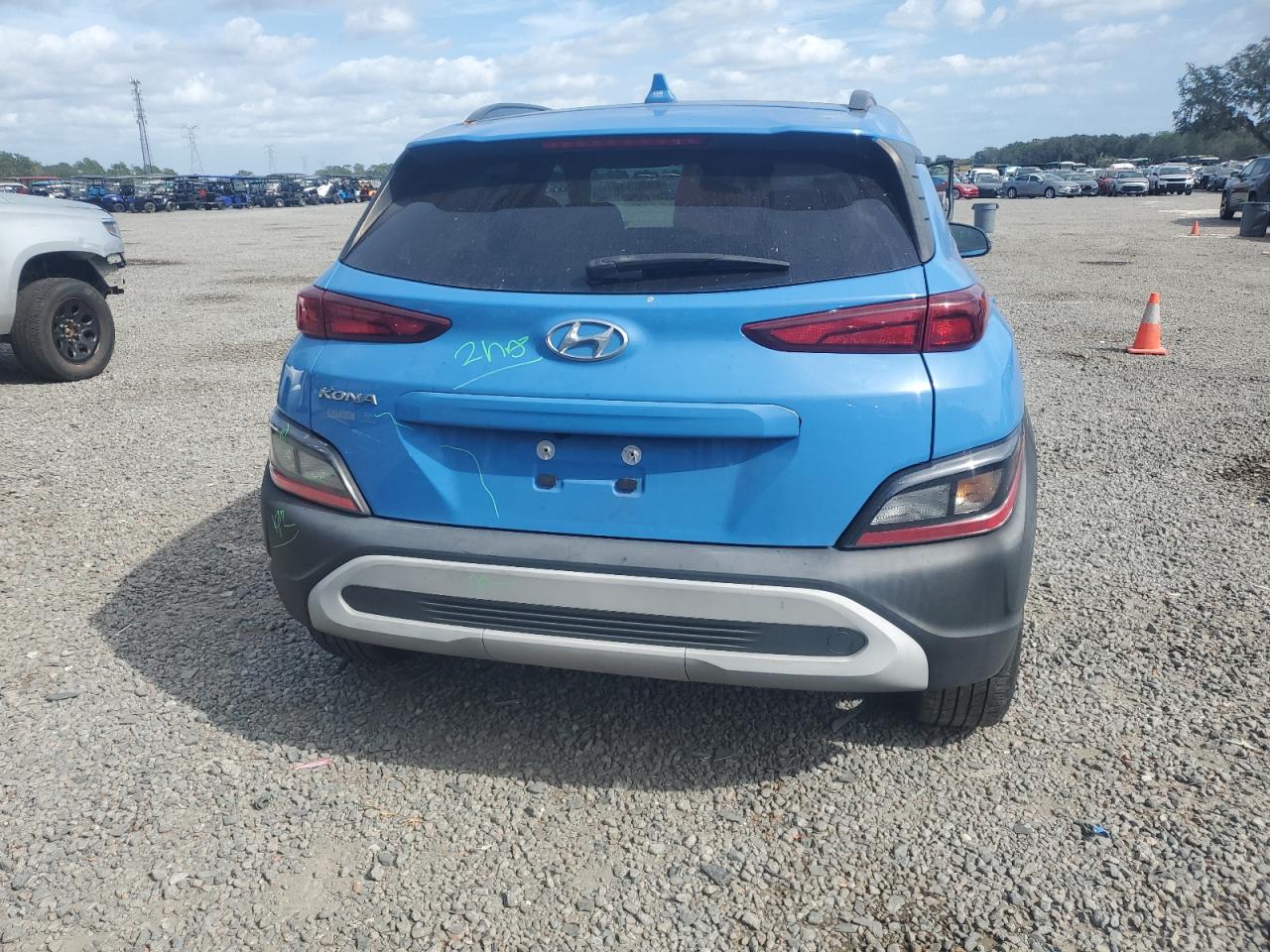 2022 Hyundai Kona Sel VIN: KM8K32AB3NU856349 Lot: 80053464