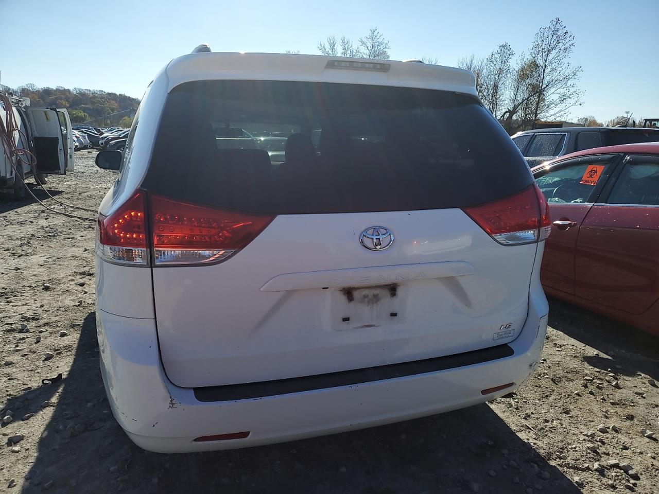 2012 Toyota Sienna Le VIN: 5TDKK3DCXCS206260 Lot: 79920774