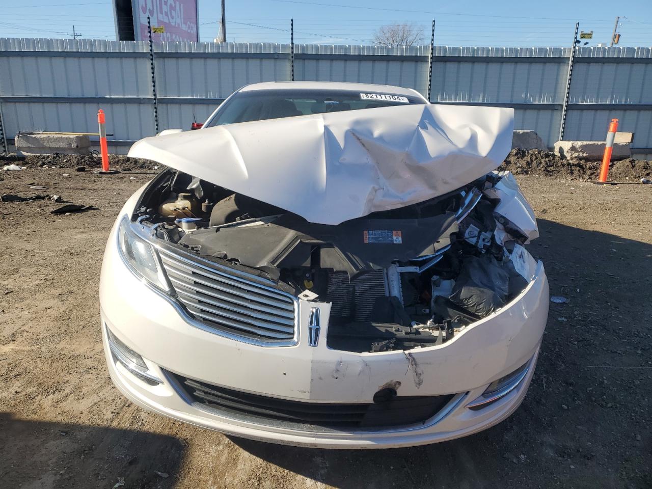 VIN 3LN6L2JK4FR623834 2015 LINCOLN MKZ no.5