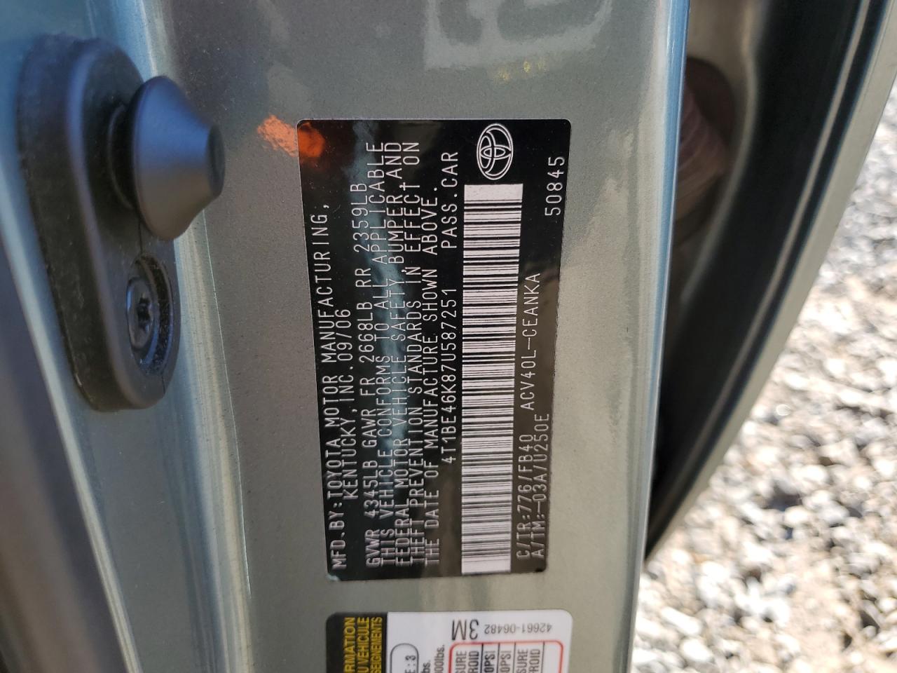 2007 Toyota Camry - Image 12