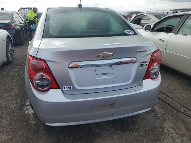  CHEVROLET SONIC 2015 Silver