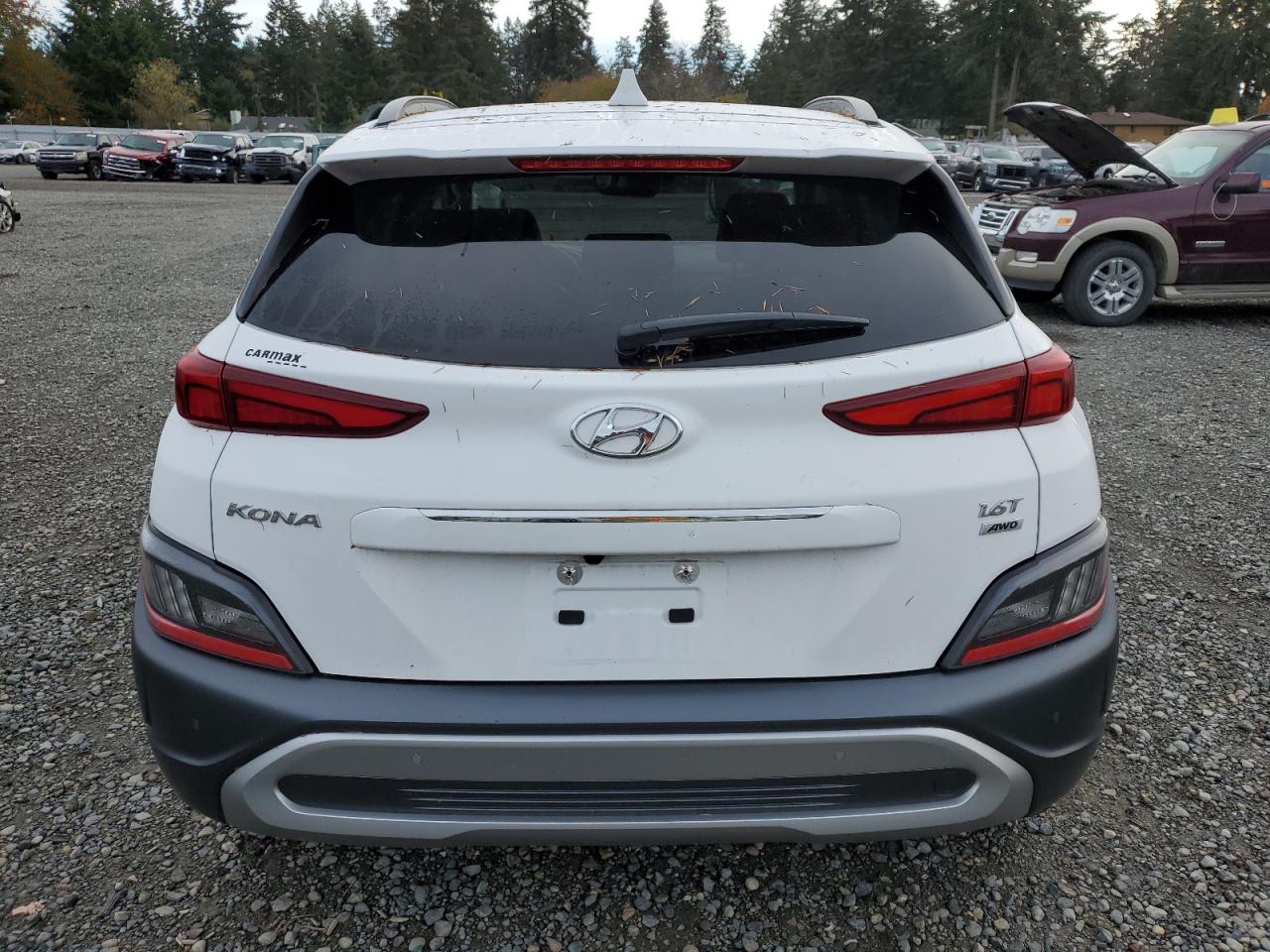 2022 Hyundai Kona Limited VIN: KM8K5CA3XNU851805 Lot: 79286844