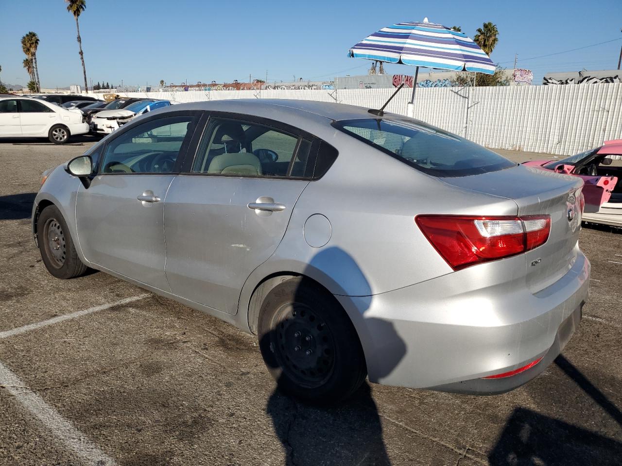 VIN KNADM4A37G6554484 2016 KIA RIO no.2