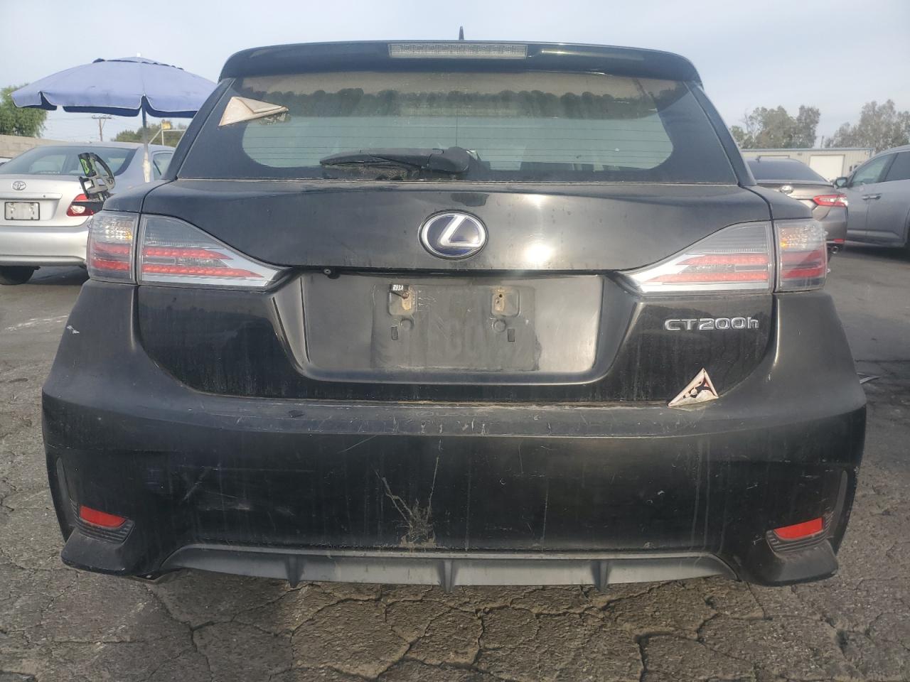 VIN JTHKD5BH9F2227597 2015 LEXUS CT 200 no.6