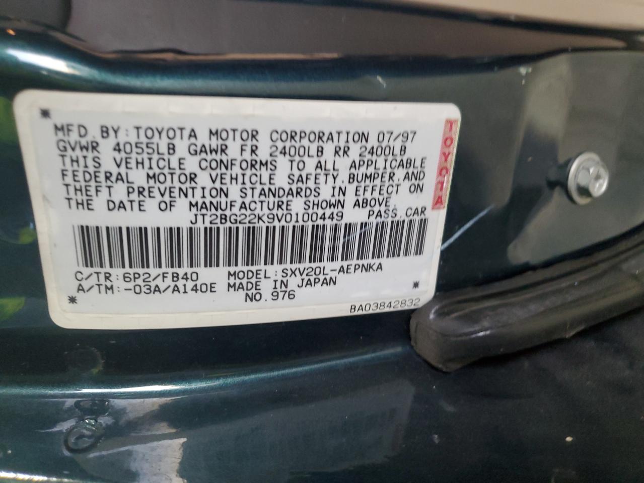 1997 Toyota Camry - Image 12