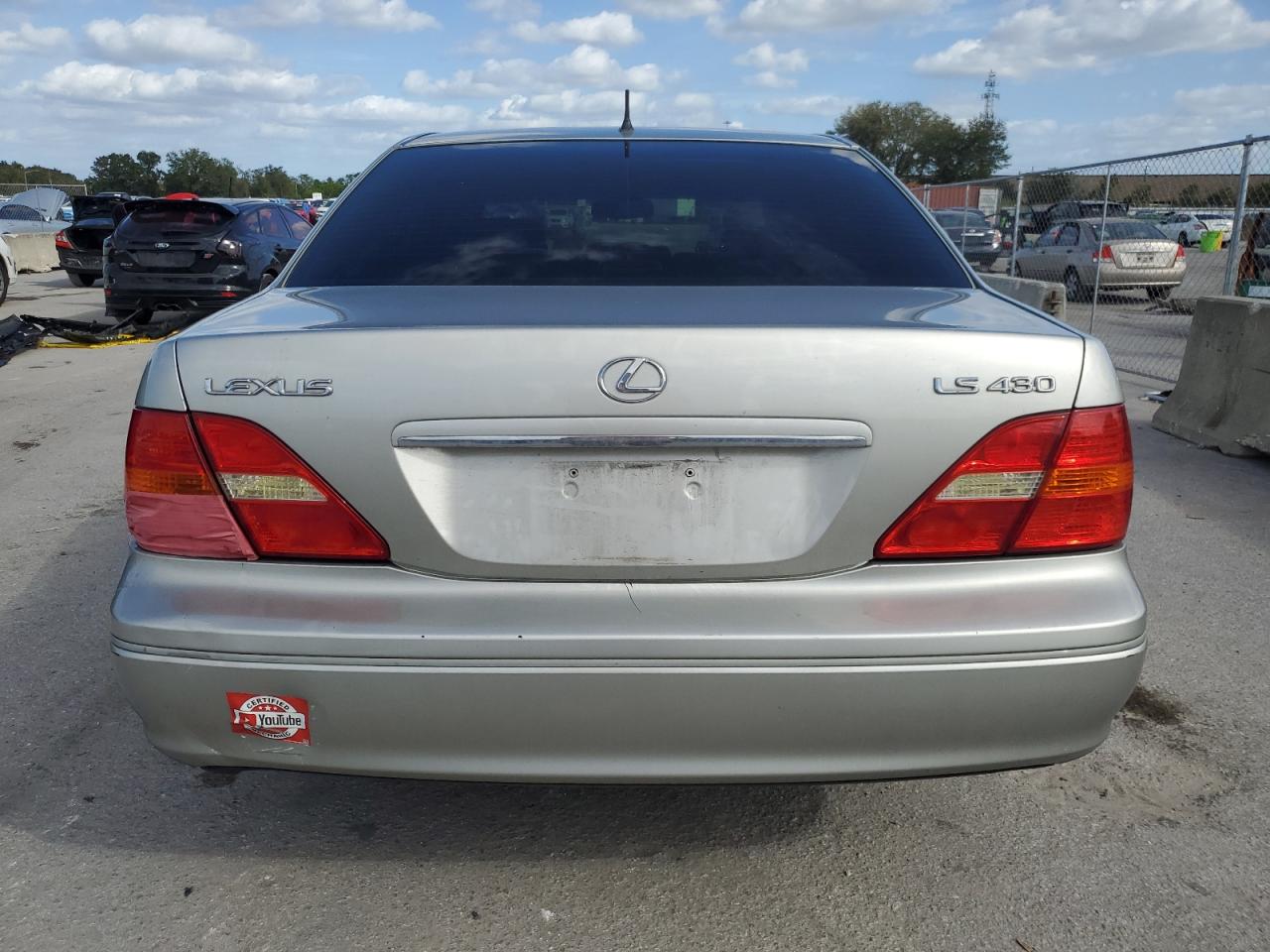 2002 Lexus Ls 430 VIN: JTHBN30F620082060 Lot: 80850194