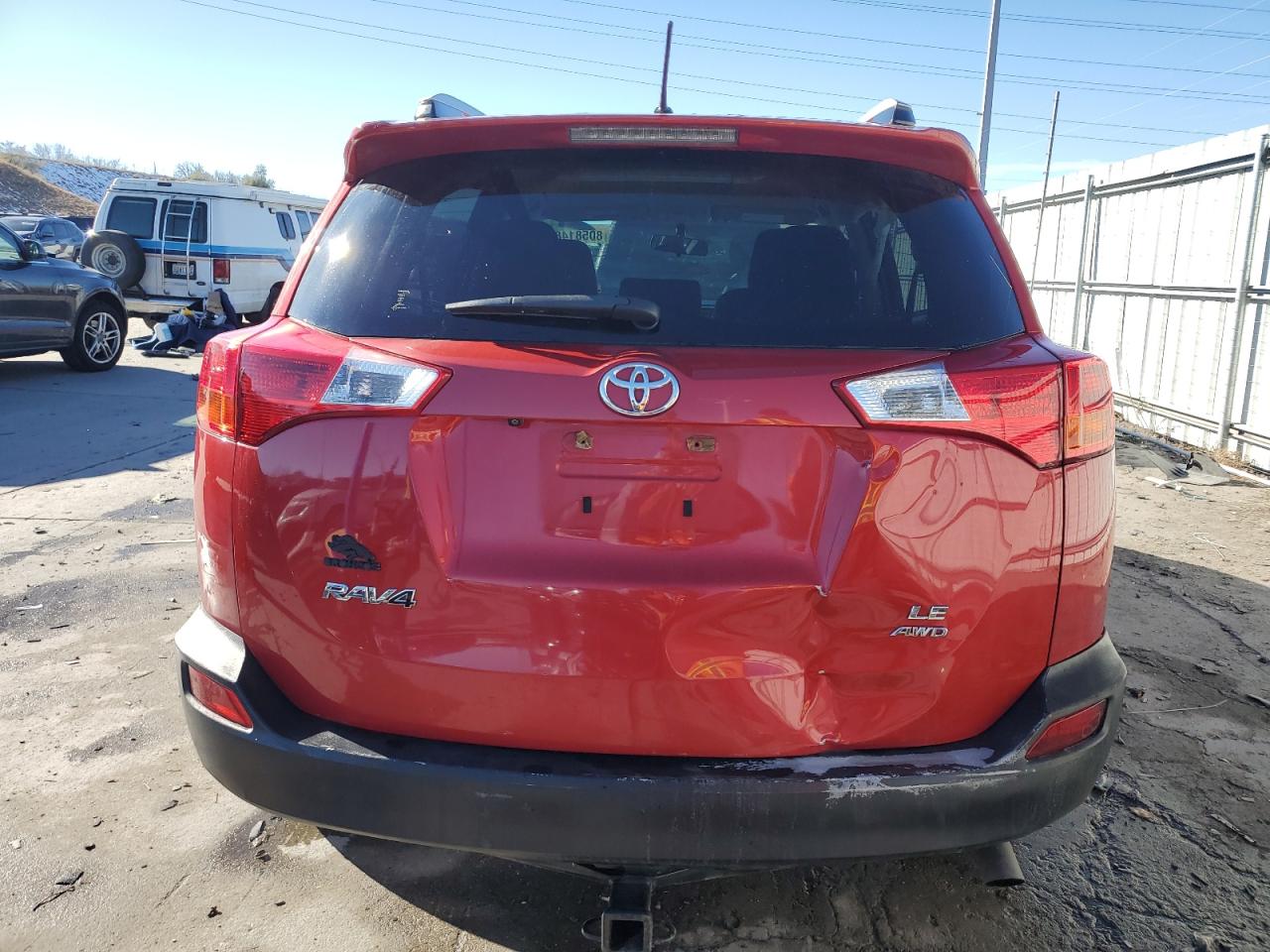 2014 Toyota Rav4 Le VIN: JTMBFREV8EJ012348 Lot: 80581484