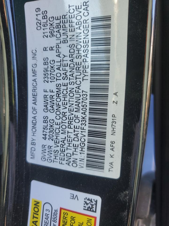 2019 Honda Accord - Image 13