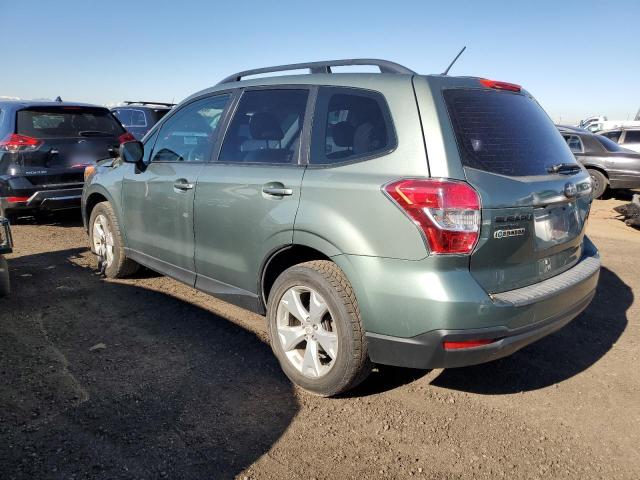  SUBARU FORESTER 2015 Зелений