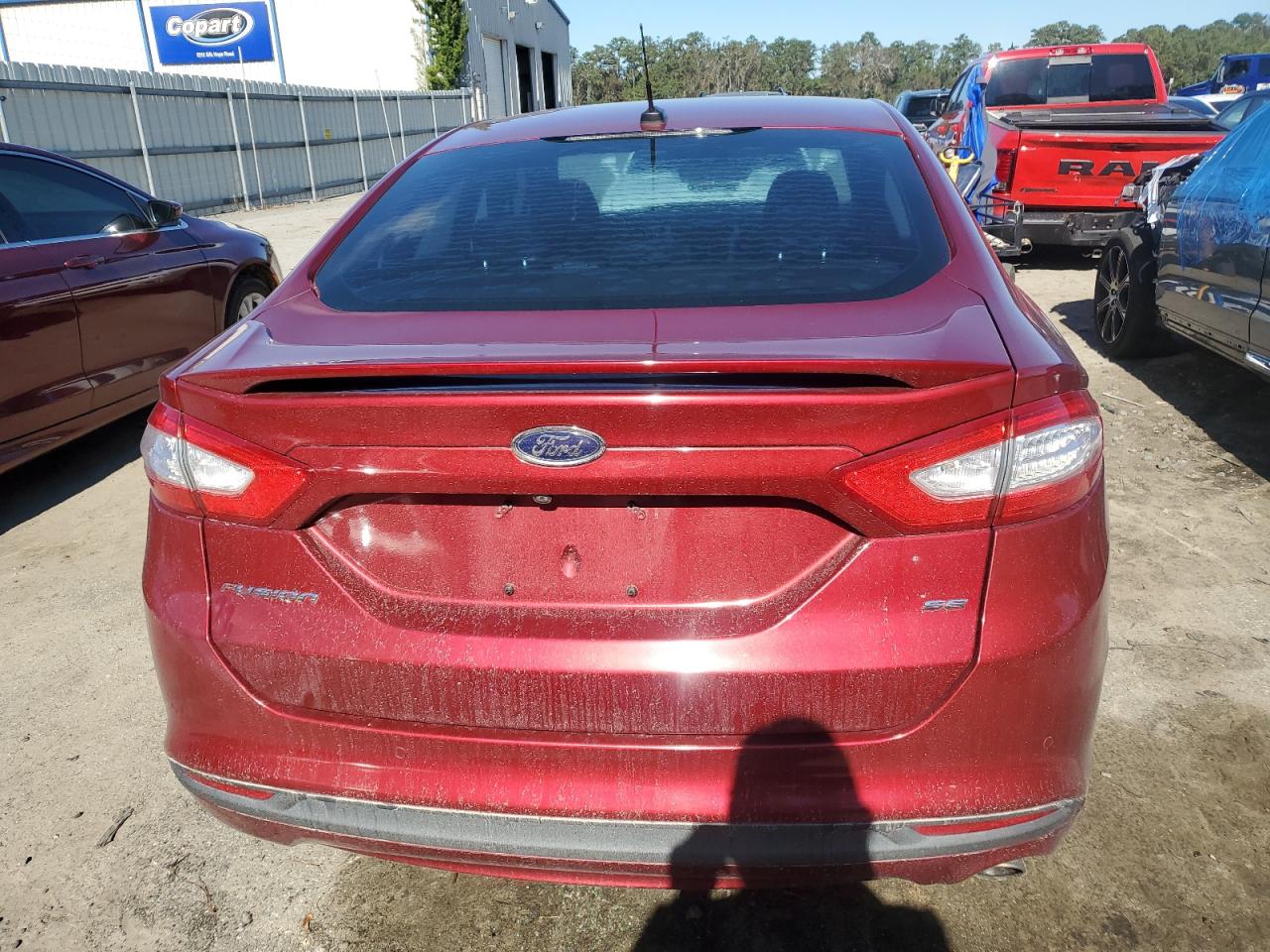 VIN 3FA6P0H79GR393858 2016 FORD FUSION no.6