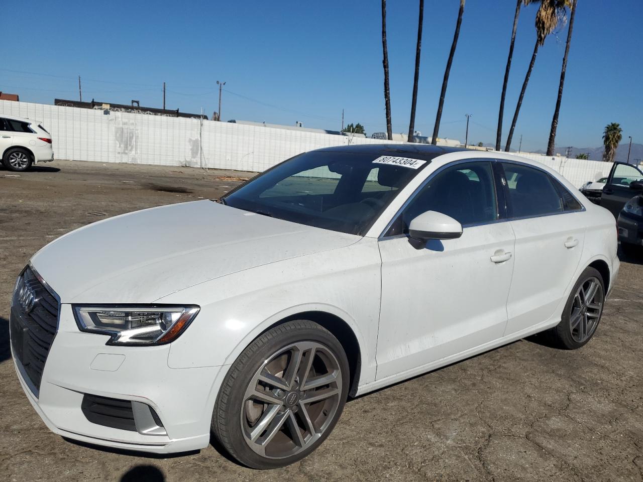 2019 Audi A3 Premium VIN: WAUBEGFFXKA096468 Lot: 80743304