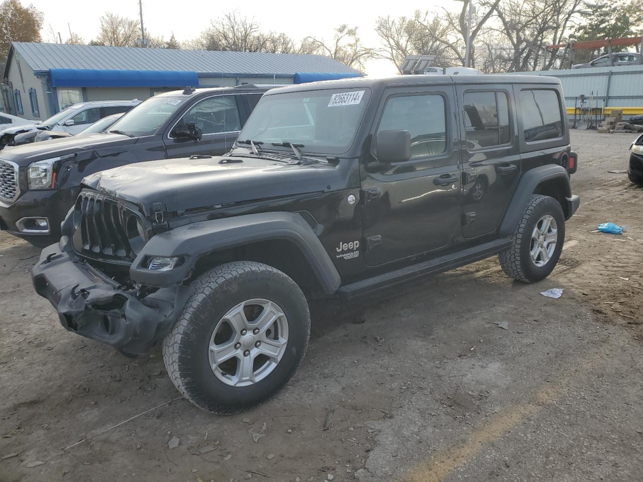 2018 Jeep Wrangler Unlimited Sport იყიდება Wichita-ში, KS - Front End