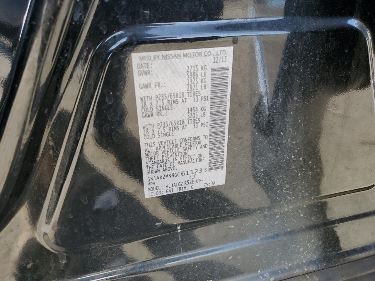 2016 Nissan Pathfinder - Image 13