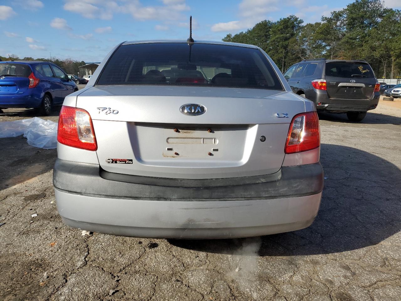 2009 Kia Rio Base VIN: KNADE223X96442183 Lot: 81676654