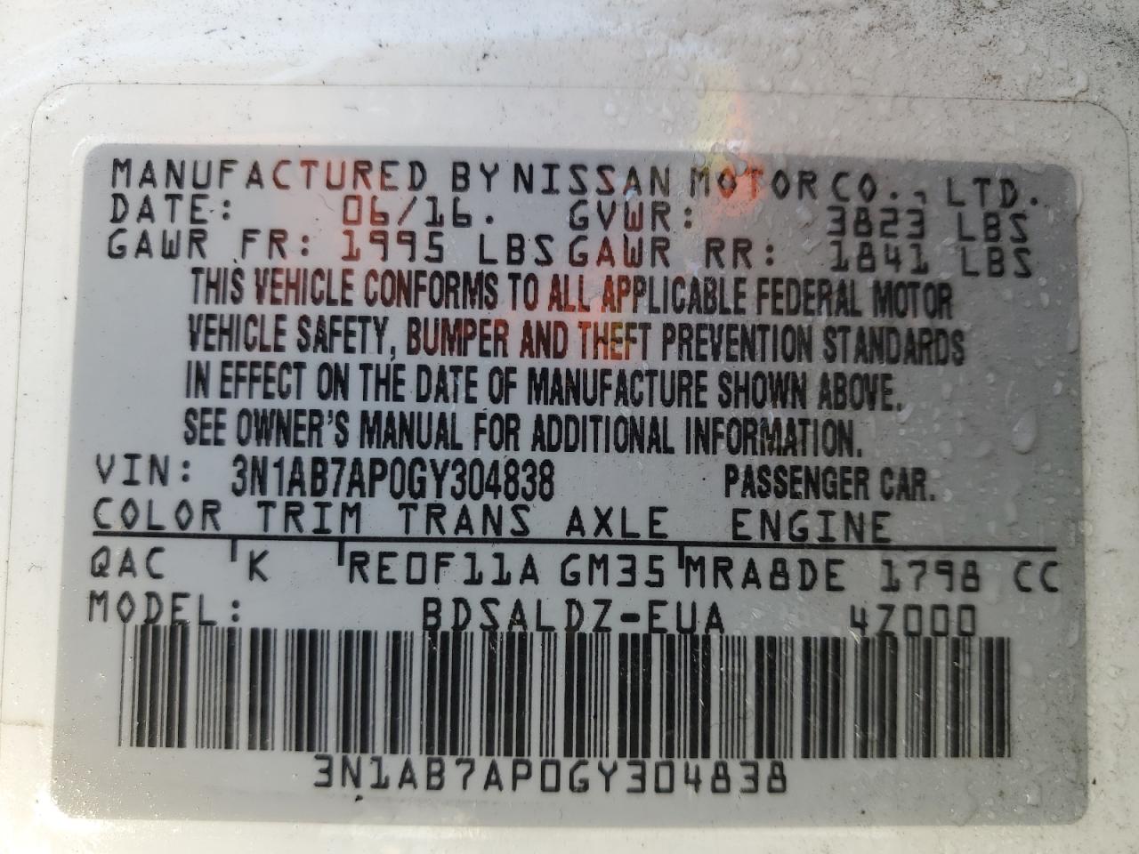 2016 Nissan Sentra - Image 12