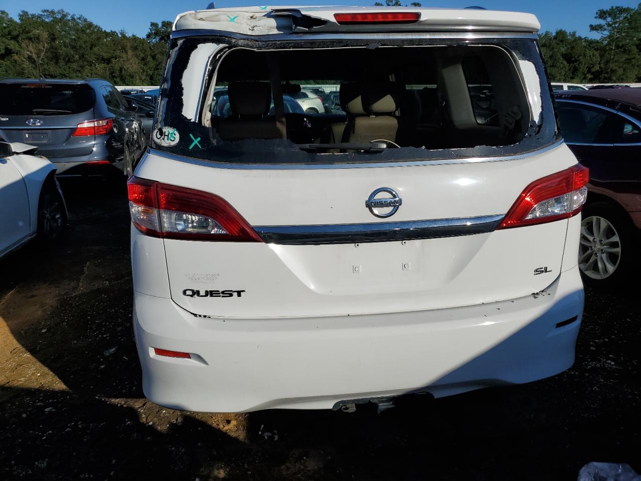 2011 Nissan Quest S VIN: JN8AE2KP7B9003220 Lot: 78896174