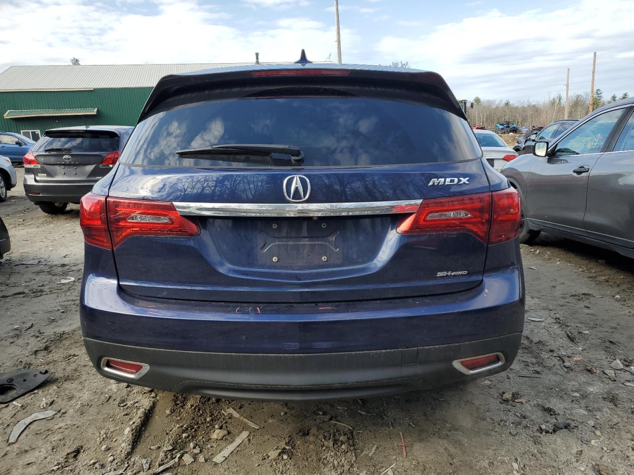 VIN 5FRYD4H41GB062362 2016 ACURA MDX no.6