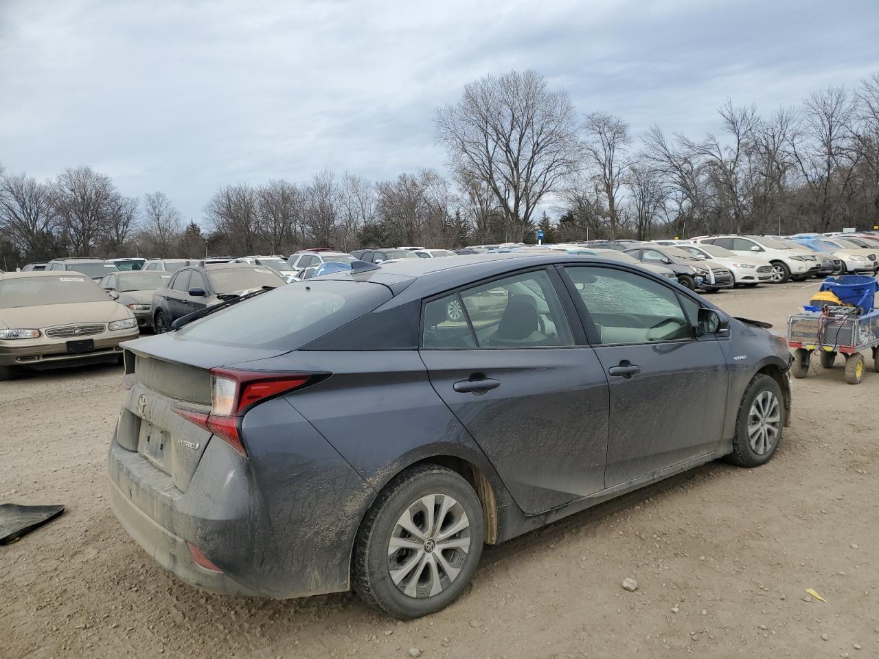 VIN JTDL9RFU6K3008722 2019 TOYOTA PRIUS no.3