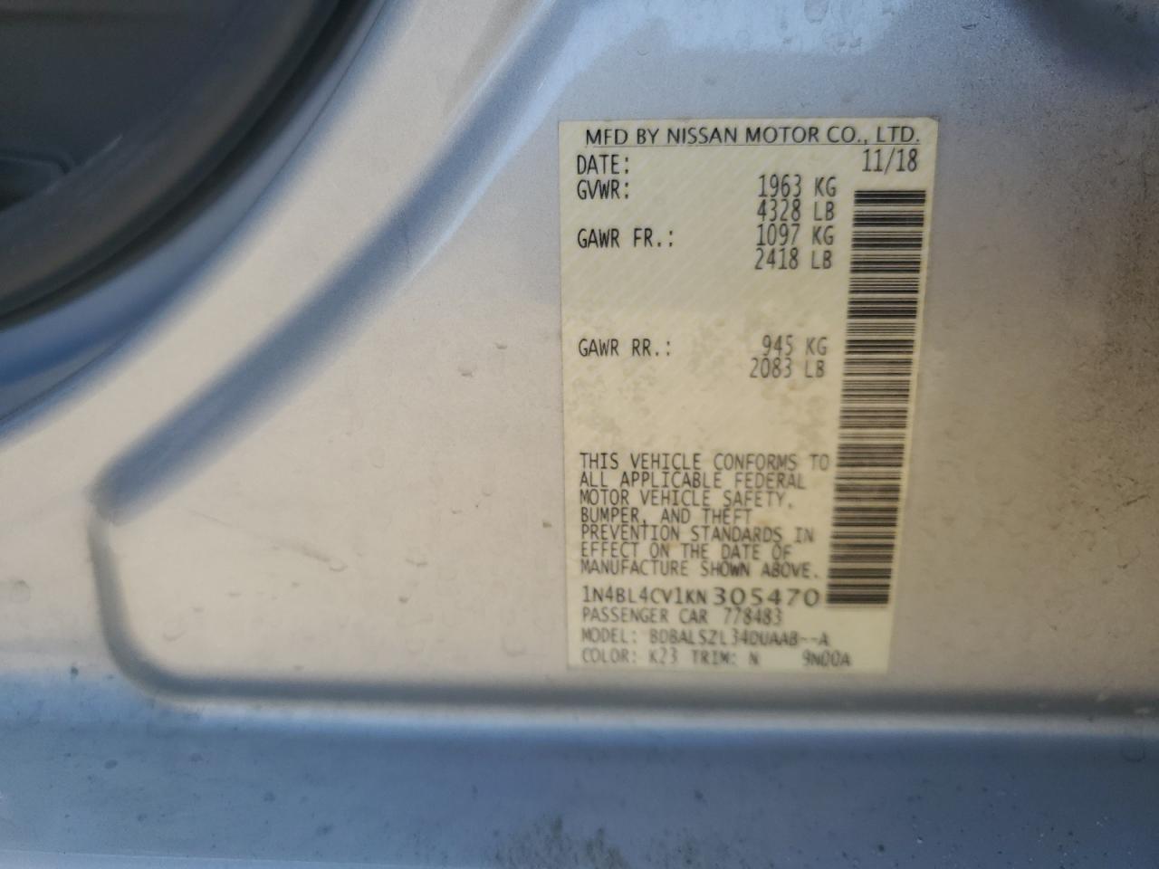 2019 Nissan Altima - Image 12