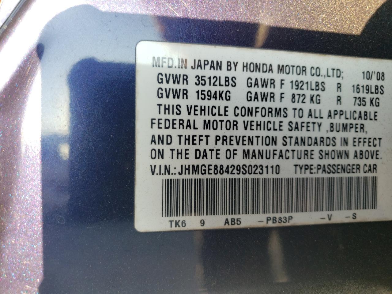 2009 Honda Fit - Image 13