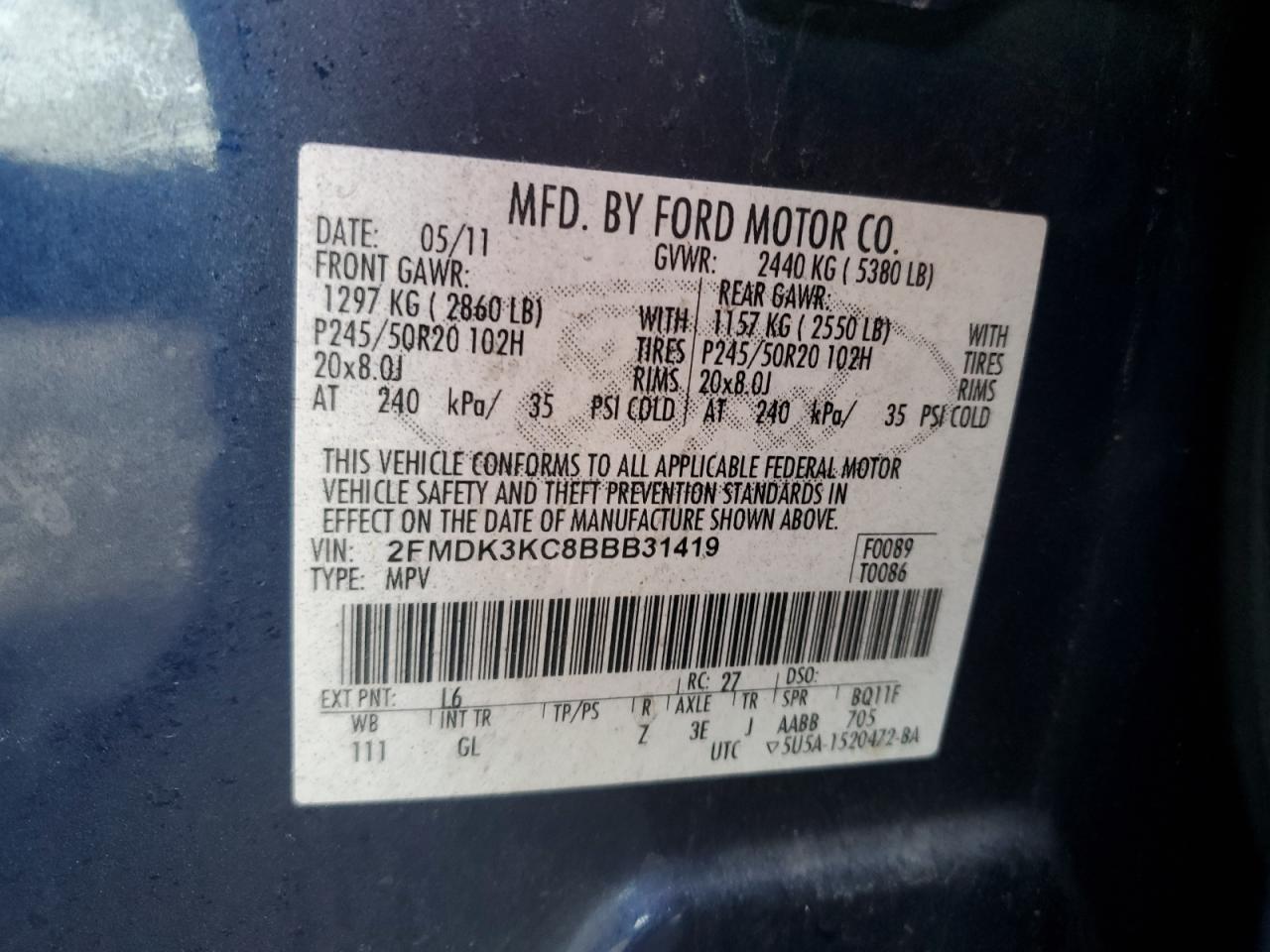 2011 Ford Edge - Image 13