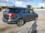 2018 Ford Explorer Limited продається в Miami, FL - Water/Flood