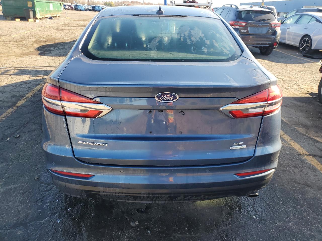 2019 Ford Fusion Se VIN: 3FA6P0HD4KR230937 Lot: 79611094