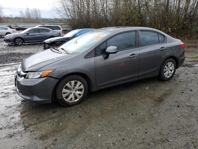 Sedans HONDA CIVIC 2012 Gray