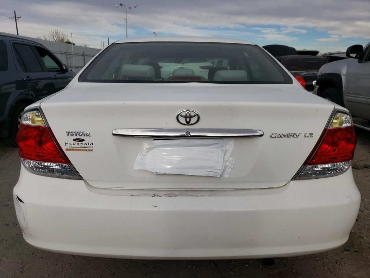 2006 Toyota Camry Le VIN: 4T1BE32K76U721665 Lot: 81389814