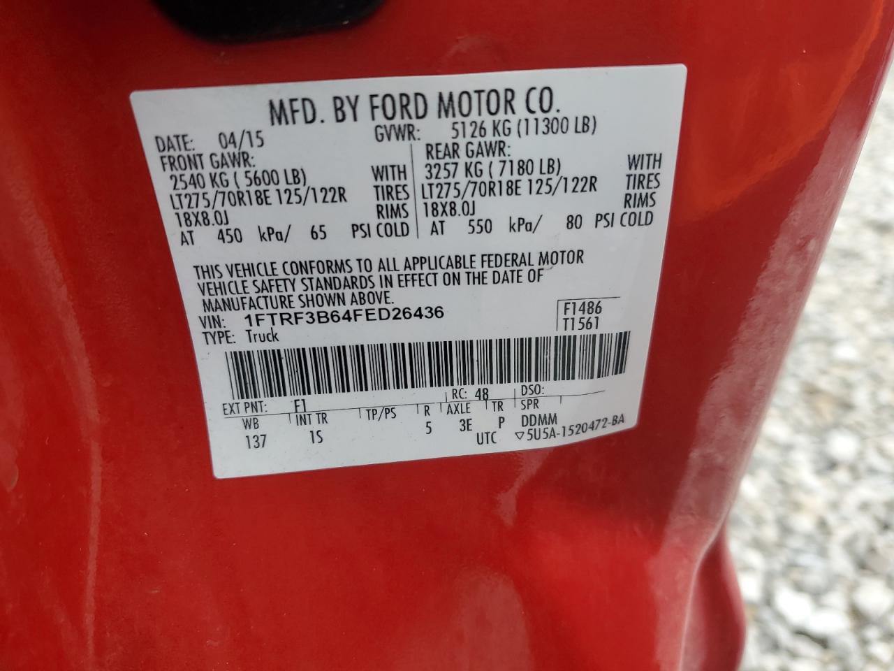 2015 Ford F350 - Image 12