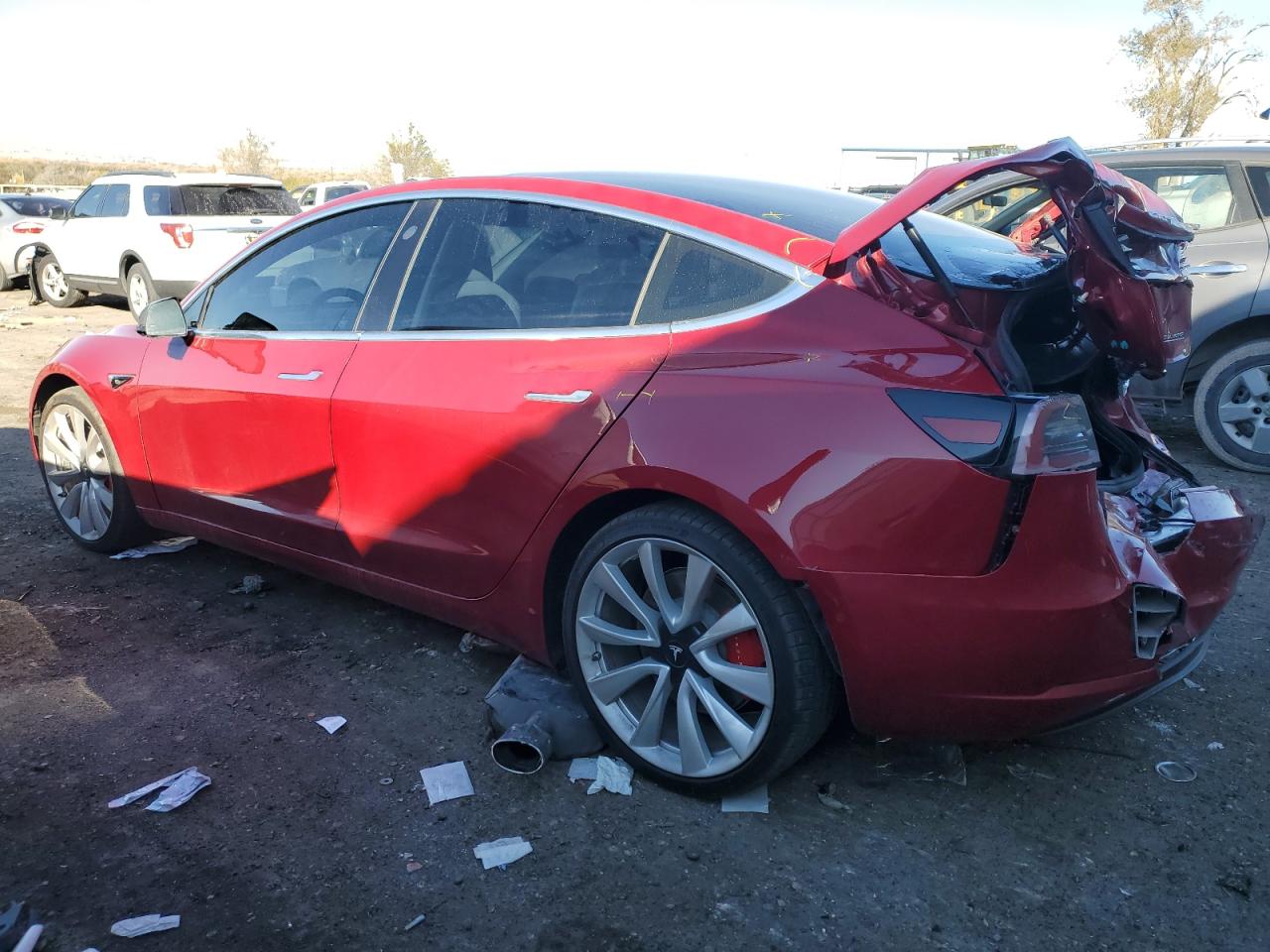 VIN 5YJ3E1EB7KF454894 2019 TESLA MODEL 3 no.2