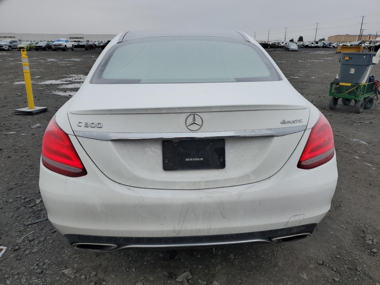 2016 Mercedes-Benz C 300 4Matic VIN: 55SWF4KB0GU116453 Lot: 80820604