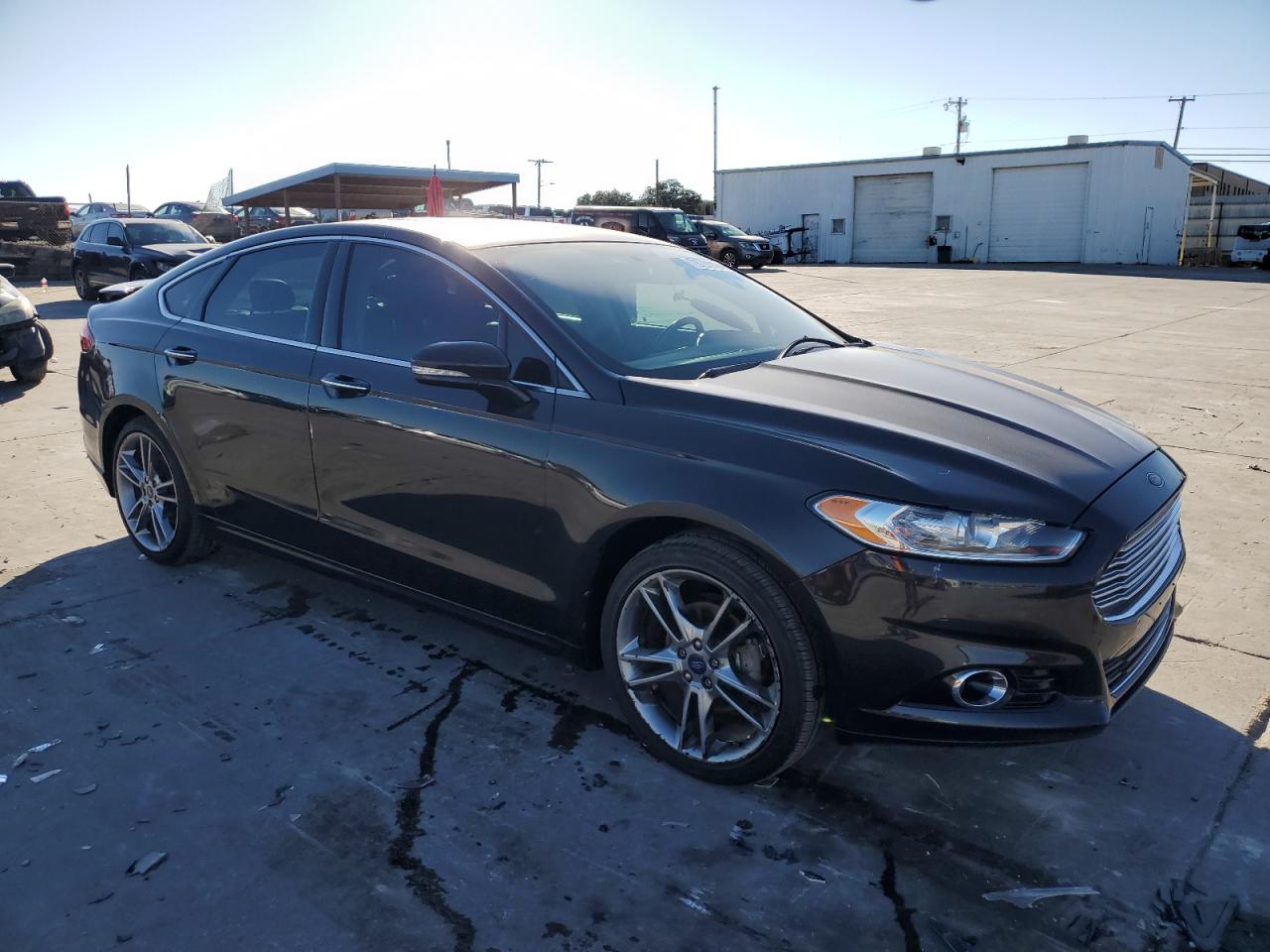 VIN 3FA6P0K98ER265411 2014 FORD FUSION no.4