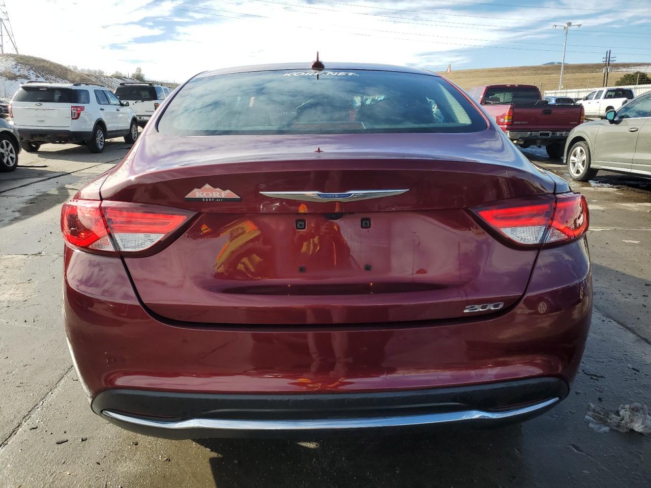 2016 Chrysler 200 Limited VIN: 1C3CCCAB2GN132992 Lot: 80331504