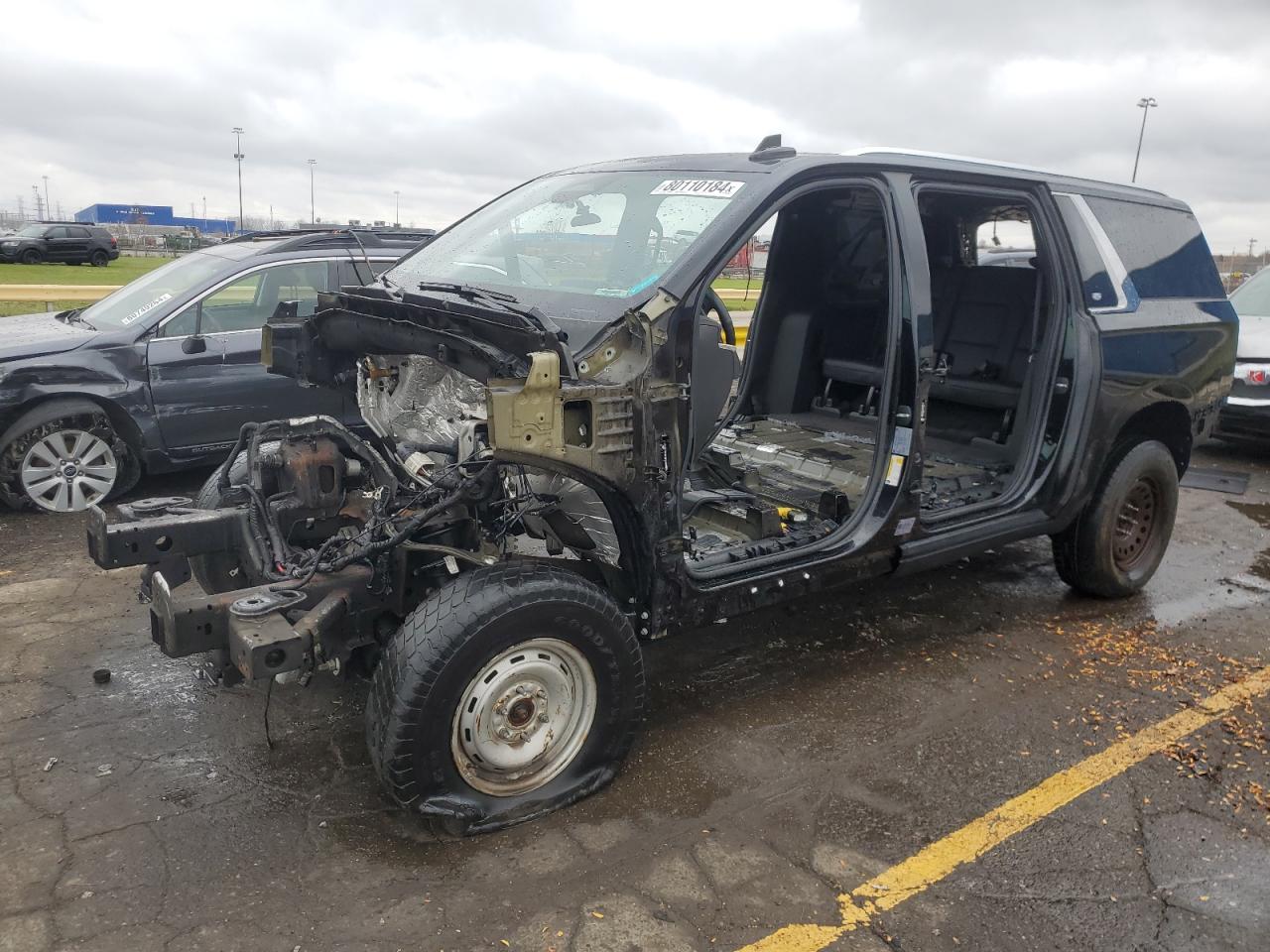 2022 Cadillac Escalade Esv Luxury black null gas 1GYS4JKL4NR101470 photo #1