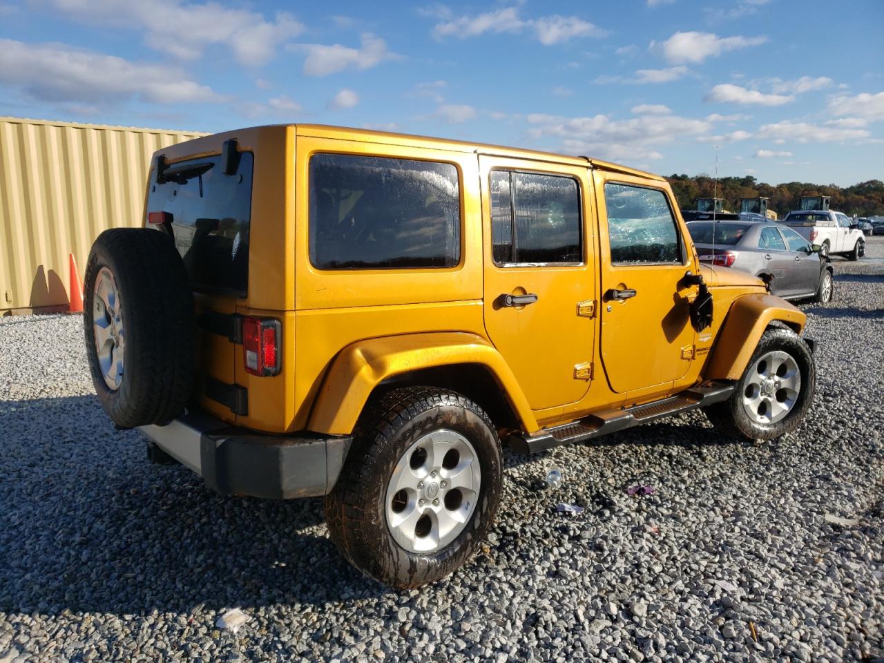 VIN 1C4BJWEG0EL326613 2014 JEEP WRANGLER no.3