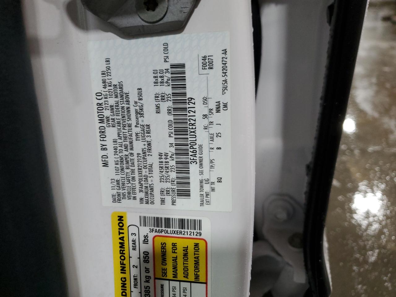 2014 Ford Fusion - Image 15