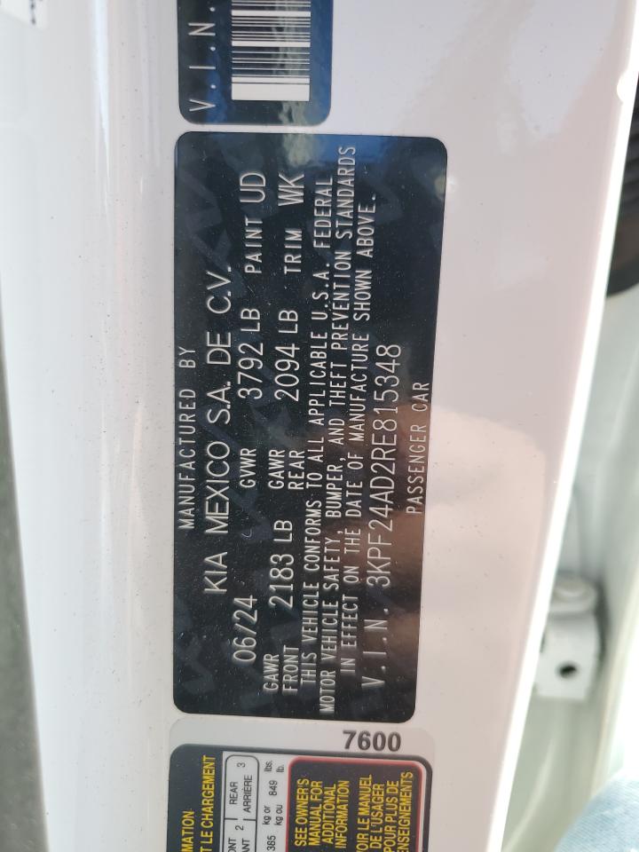 2024 Kia Forte - Image 13