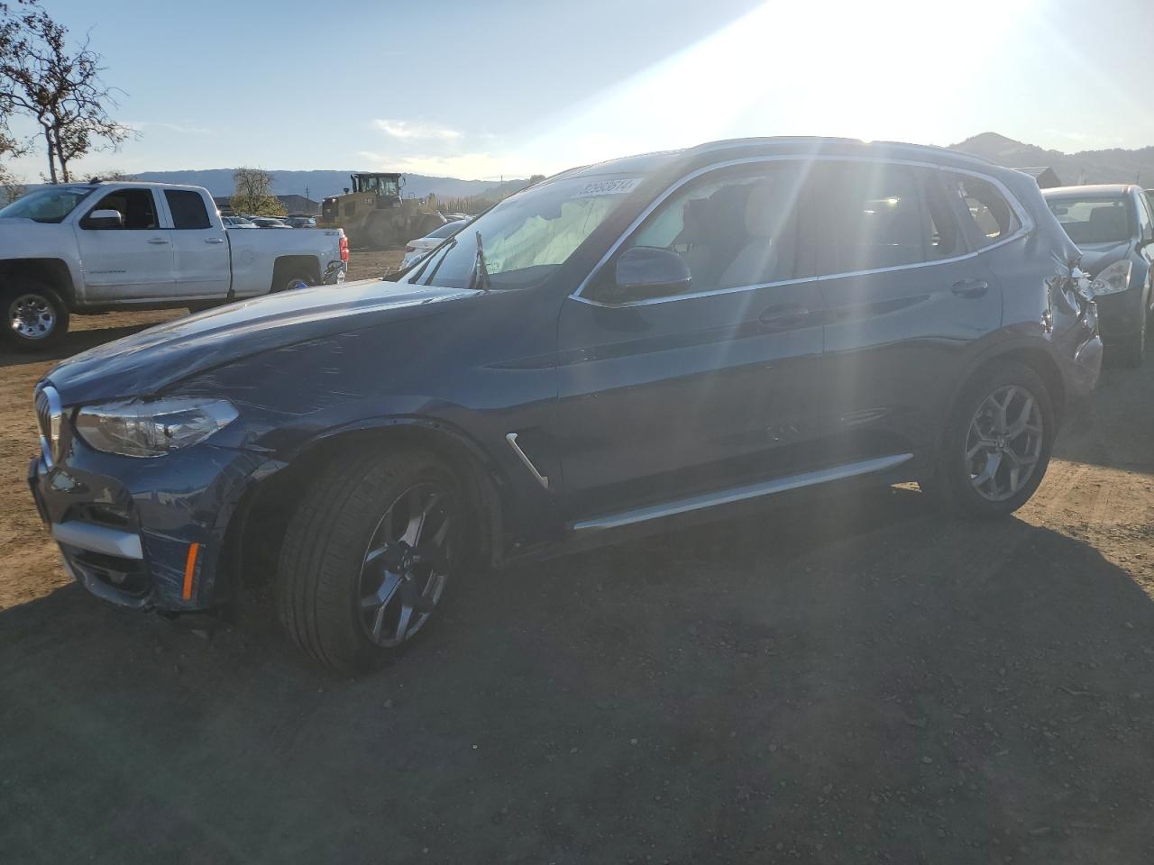 VIN 5UXTY3C09M9F78510 2021 BMW X3 no.1