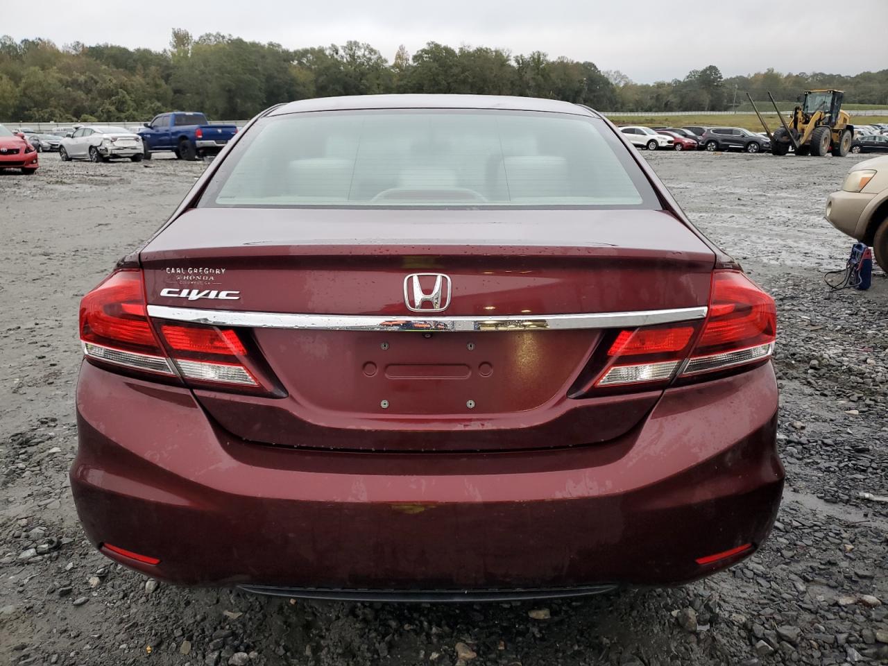 2014 Honda Civic Lx VIN: 19XFB2F57EE050850 Lot: 80651104