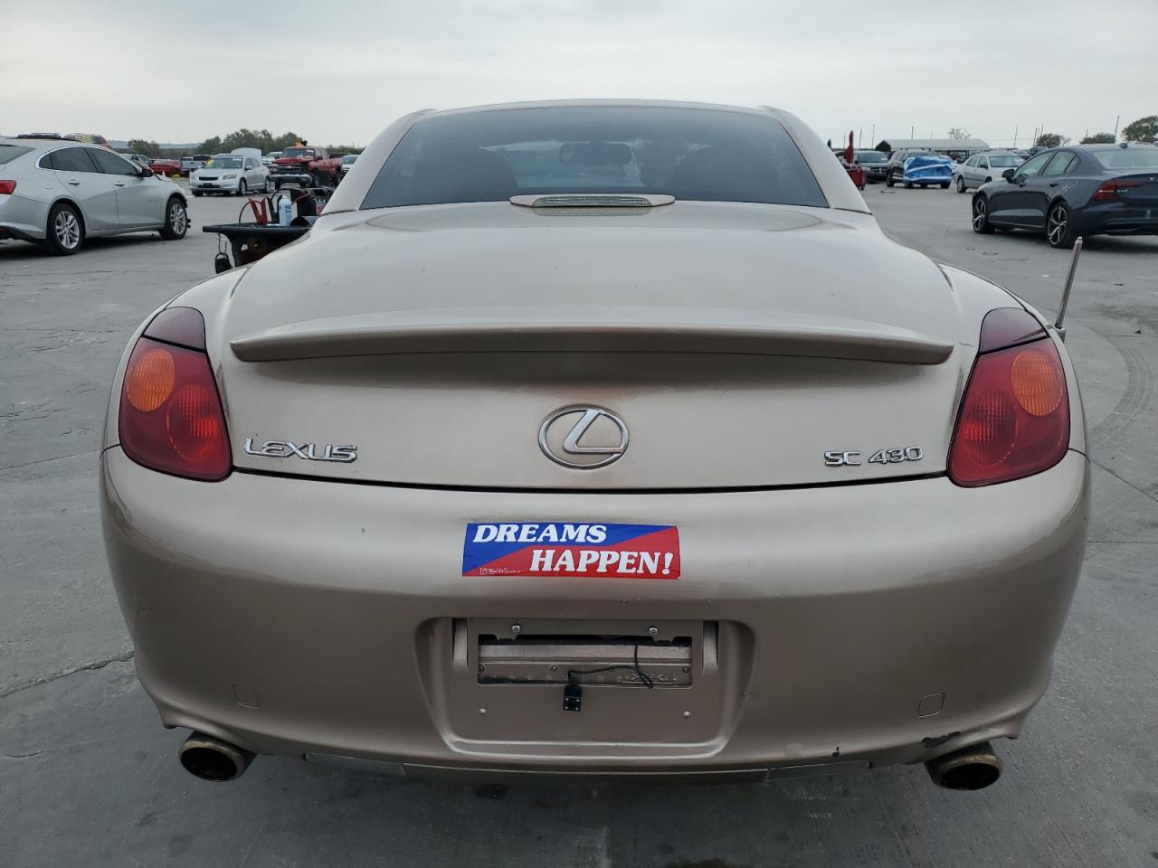 2002 Lexus Sc 430 VIN: JTHFN48Y220033399 Lot: 82517504