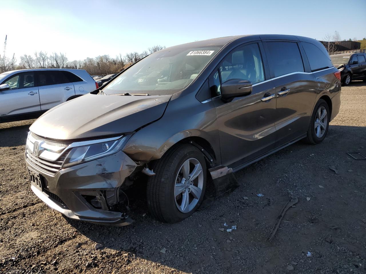 2019 Honda Odyssey Exl იყიდება New Britain-ში, CT - Front End